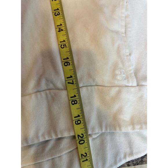 Sweaty Betty White Pullover‎ Sweatshirt Cowl Neck Medium Pockets - Picture 8 of 8